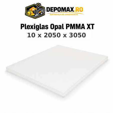 Plexiglas opal PMMA XT 10 x 2050 x 3050 mm